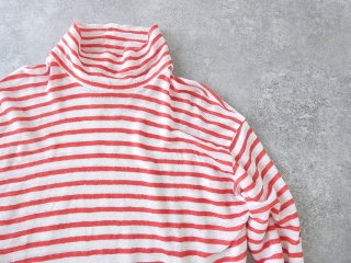 Hands of creation(ハンズオブクリエイション) ホワイトリネンフォギボーダープチハイネックプルオーバーの商品画像25