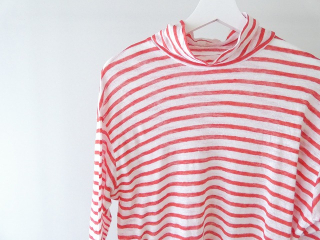 Hands of creation(ハンズオブクリエイション) ホワイトリネンフォギボーダープチハイネックプルオーバーの商品画像30