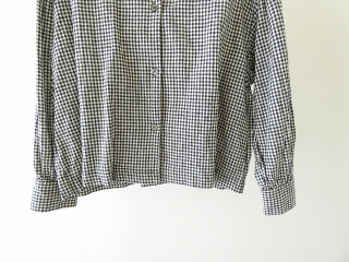 ichi(イチ) コットンリネン起毛ブロードチェックシャツの商品画像22