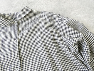 ichi(イチ) コットンリネン起毛ブロードチェックシャツの商品画像25