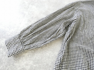 ichi(イチ) コットンリネン起毛ブロードチェックシャツの商品画像26