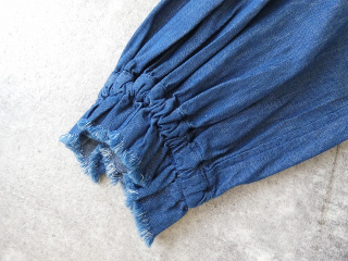 OUVERT(ウーヴェル) 5ozベンベルグウールデニムフリルカラーブラウスの商品画像26