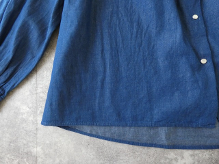 OUVERT(ウーヴェル) 5ozベンベルグウールデニムフリルカラーブラウスの商品画像27