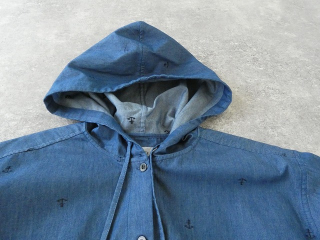 PAR ICI(パーリッシィ) イカリ刺繍フードシャツの商品画像23