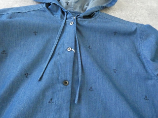 PAR ICI(パーリッシィ) イカリ刺繍フードシャツの商品画像24