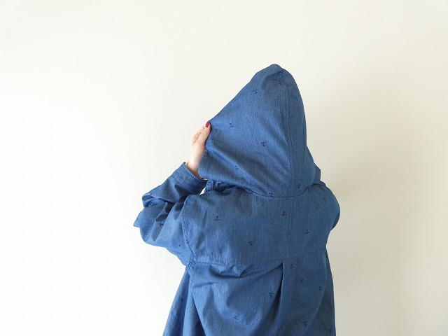 PAR ICI(パーリッシィ) イカリ刺繍フードシャツの商品画像7