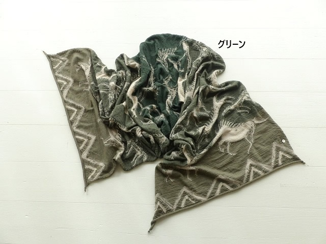 KAPITAL(キャピタル) 縮絨ウールインディアンペインティングマフラーの商品画像28