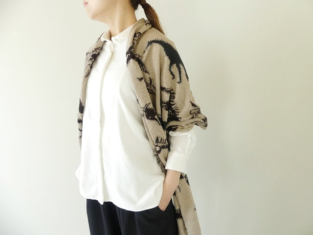 KAPITAL(キャピタル) 縮絨ウールインディアンペインティングマフラーの商品画像4