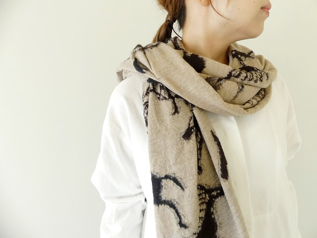 KAPITAL(キャピタル) 縮絨ウールインディアンペインティングマフラーの商品画像7