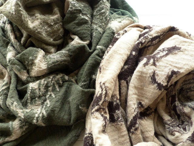 KAPITAL(キャピタル) 縮絨ウールインディアンペインティングマフラーの商品画像9