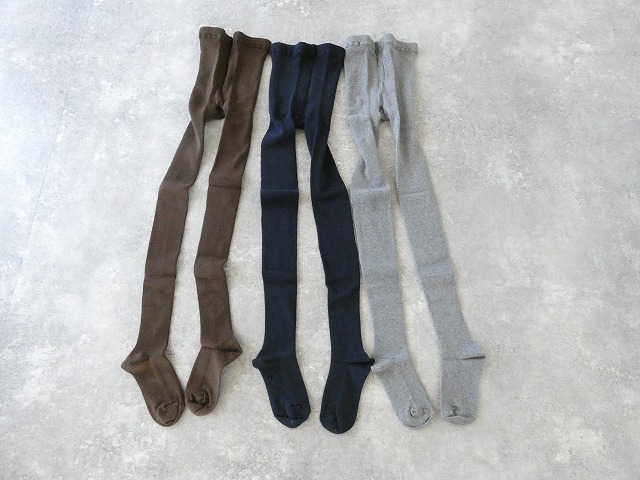 Hoffmann(ホフマン) ウール&オーガニックコットンリブタイツの商品画像1