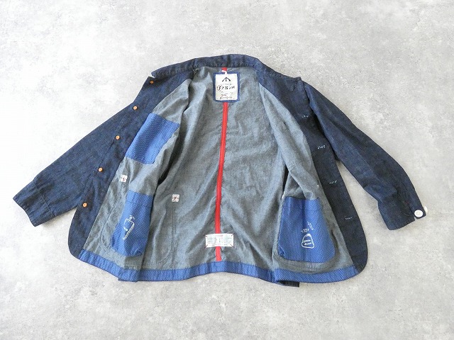 快晴堂(かいせいどう) ライトオンデニムカバージャケットの商品画像11