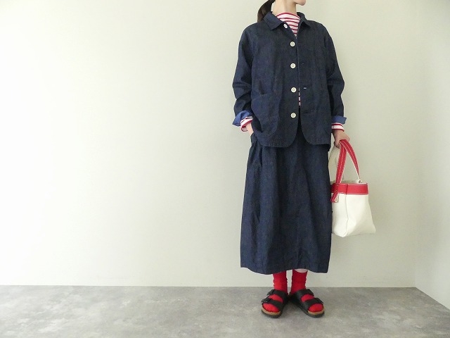 快晴堂(かいせいどう) ライトオンデニムカバージャケットの商品画像2