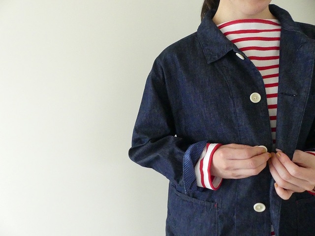 快晴堂(かいせいどう) ライトオンデニムカバージャケットの商品画像7