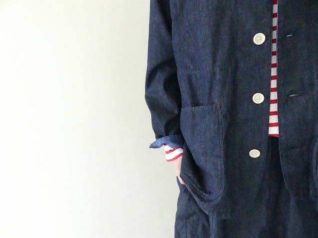 快晴堂(かいせいどう) ライトオンデニムカバージャケットの商品画像9