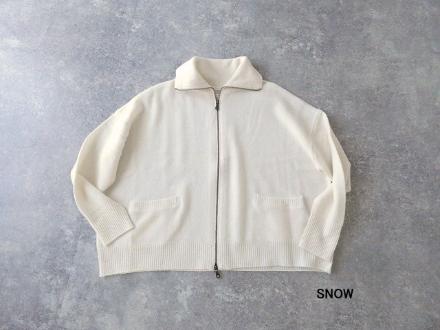 Laboratory(ラボラトリー) SQUARE WIDE KNIT ZIP PULL OVERの商品画像28