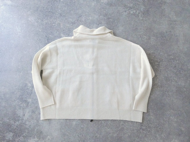 Laboratory(ラボラトリー) SQUARE WIDE KNIT ZIP PULL OVERの商品画像29