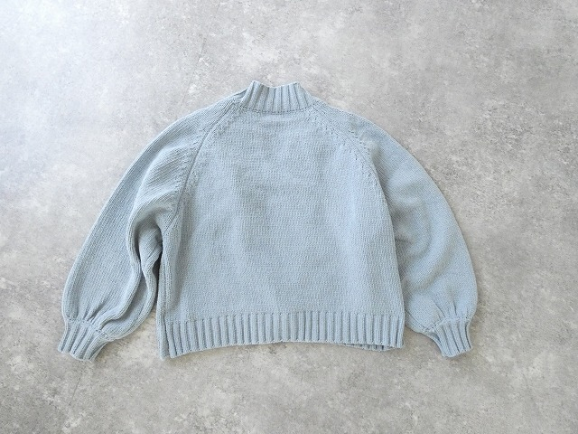 mao made(マオメイド) ざっくりローゲージカラフルモールヤーン　ボリュームスリーブカーディガンの商品画像29