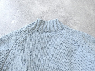 mao made(マオメイド) ざっくりローゲージカラフルモールヤーン　ボリュームスリーブカーディガンの商品画像33