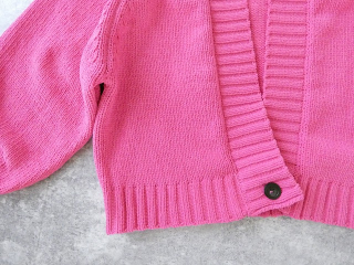 mao made(マオメイド) ざっくりローゲージカラフルモールヤーン　ボリュームスリーブカーディガンの商品画像46