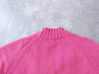 mao made(マオメイド) ざっくりローゲージカラフルモールヤーン　ボリュームスリーブカーディガンの商品画像47