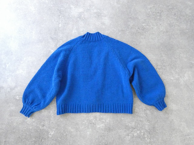 mao made(マオメイド) ざっくりローゲージカラフルモールヤーン　ボリュームスリーブカーディガンの商品画像57