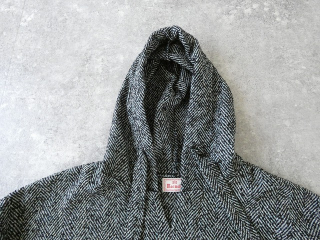 mao made(マオメイド) ざっくりヘリンボーン ゆったりサイズのアノラックパーカの商品画像18