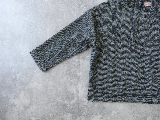 mao made(マオメイド) ざっくりヘリンボーン ゆったりサイズのアノラックパーカの商品画像20