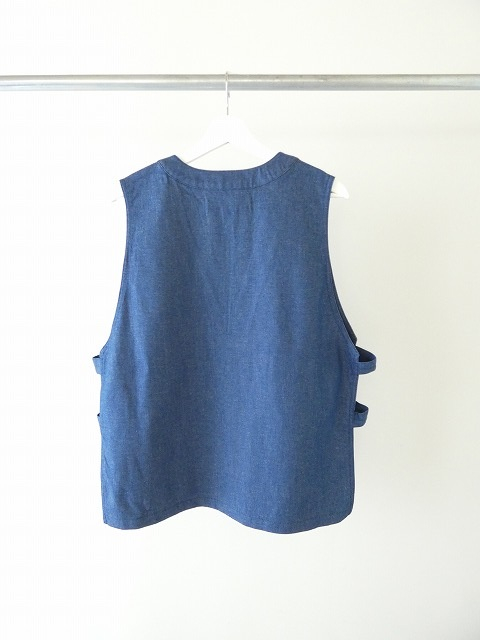 MidiUmi(ミディウミ) デニムサイドストラップベストの商品画像12