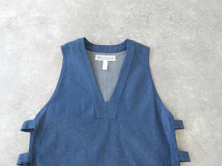 MidiUmi(ミディウミ) デニムサイドストラップベストの商品画像23