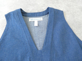 MidiUmi(ミディウミ) デニムサイドストラップベストの商品画像24