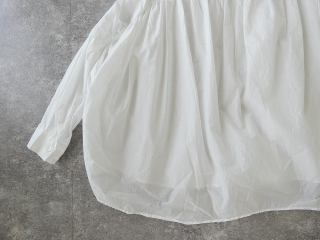 mizuiro ind(ミズイロインド) バックギャザーワイドシャツの商品画像35