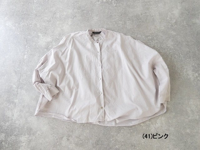 mizuiro ind(ミズイロインド) バックギャザーワイドシャツの商品画像42