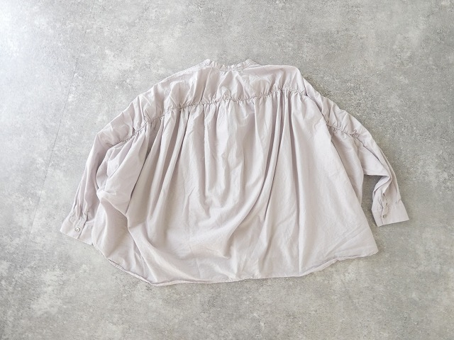 mizuiro ind(ミズイロインド) バックギャザーワイドシャツの商品画像43