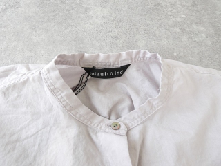 mizuiro ind(ミズイロインド) バックギャザーワイドシャツの商品画像44
