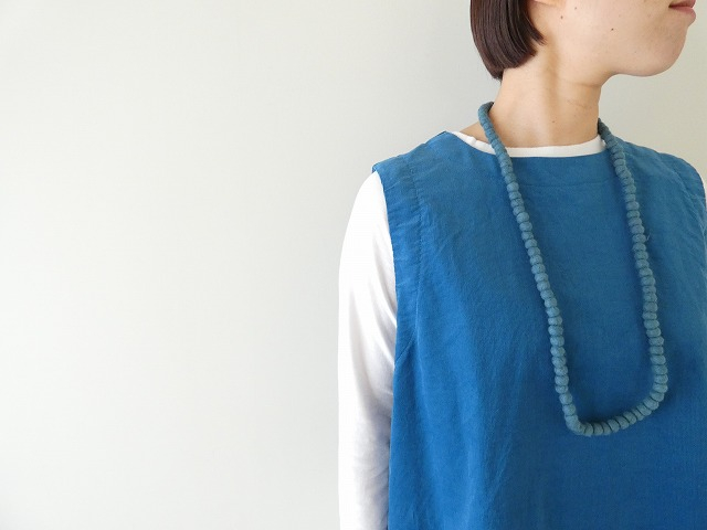  フェルトパールのネックレスの商品画像1