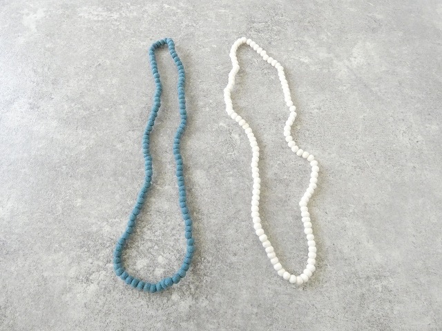  フェルトパールのネックレスの商品画像2