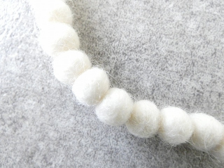  フェルトパールのネックレスの商品画像33