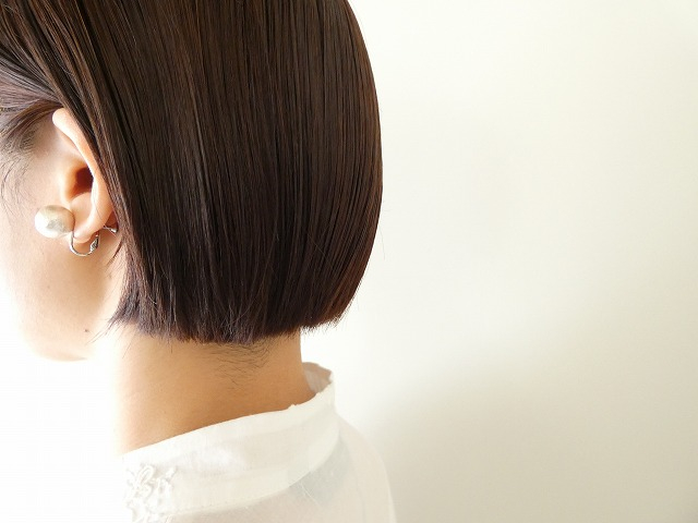  コットンパールのイヤリングの商品画像4