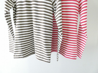 R&D.M.Co-(オールドマンズテーラー) 裏起毛 BORDER SPY EYE CREW NECK L/T-SHの商品画像17