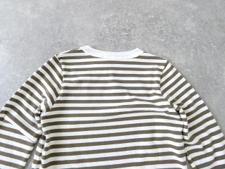 R&D.M.Co-(オールドマンズテーラー) 裏起毛 BORDER SPY EYE CREW NECK L/T-SHの商品画像37
