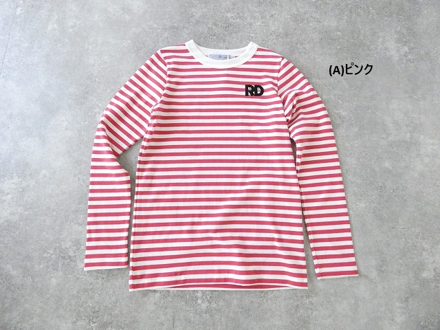 R&D.M.Co-(オールドマンズテーラー) 裏起毛 BORDER SPY EYE CREW NECK L/T-SHの商品画像42