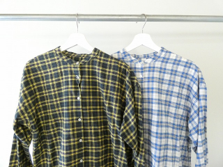 PK シャーリングチェックバンドカラービッグシャツの商品画像16