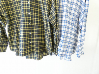 PK シャーリングチェックバンドカラービッグシャツの商品画像17