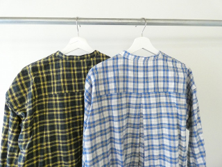 PK シャーリングチェックバンドカラービッグシャツの商品画像18