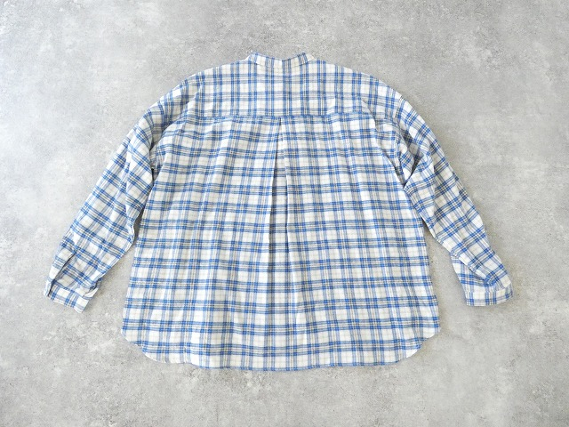 PK シャーリングチェックバンドカラービッグシャツの商品画像29