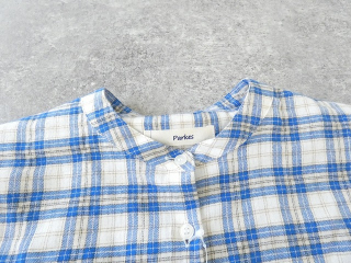 PK シャーリングチェックバンドカラービッグシャツの商品画像30