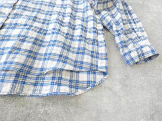 PK シャーリングチェックバンドカラービッグシャツの商品画像33