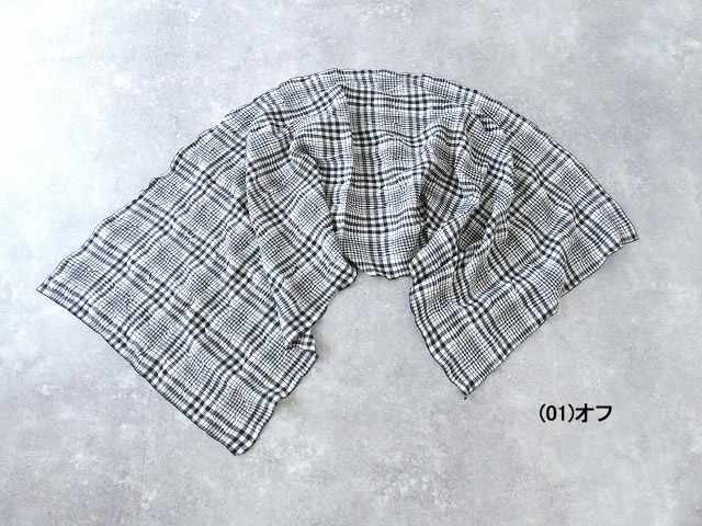 prit(プリット) ウールコットンチェックストールの商品画像42