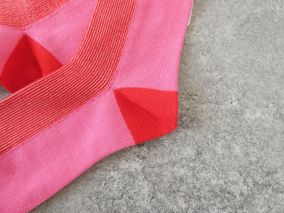 prit(プリット) バイカラーストライプソックスの商品画像17